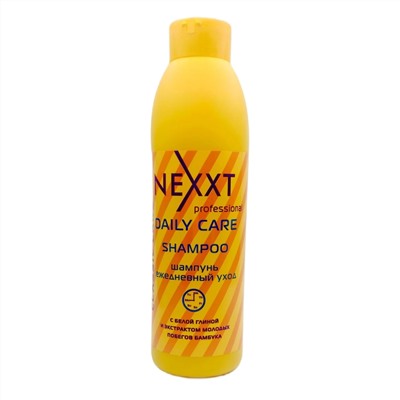 Nexxt Шампунь для ежедневного ухода с белой глиной и экстрактом молодых побегов бамбука, 1000 мл 7139