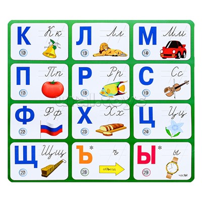 Электронный звуковой плакат Говорящая  Азбука.Знаток 2009