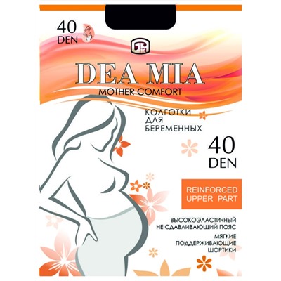 DEA MIA Колготки MOTHER COMFORT 40 (для беременных)