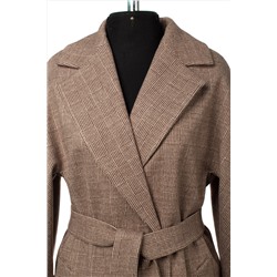 01-10756 Пальто женское демисезонное "Classic Reserve" (пояс)