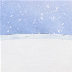 УЦЕНКА Скатерть Этель "Рождественский вечер" d=220 см, 100% хл, саржа 190 г/м2