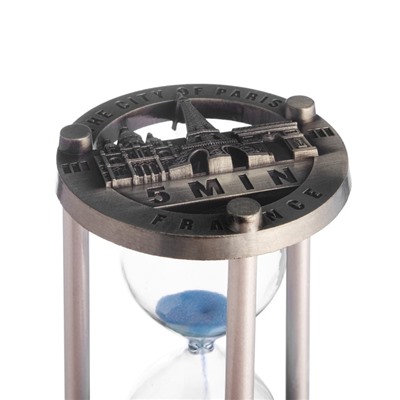 Часы песочные «Париж», на 5 минут, 13×7 см