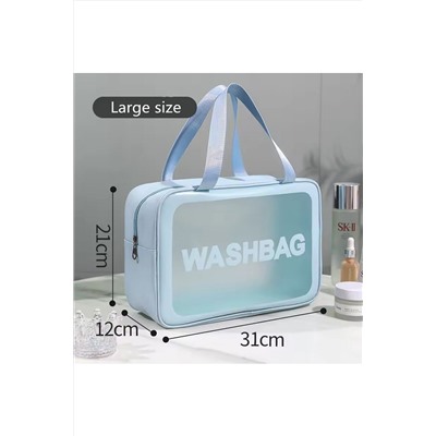 Kristaller Косметичка Washbag rectangular big, голубой KRISTALLER, 1124973