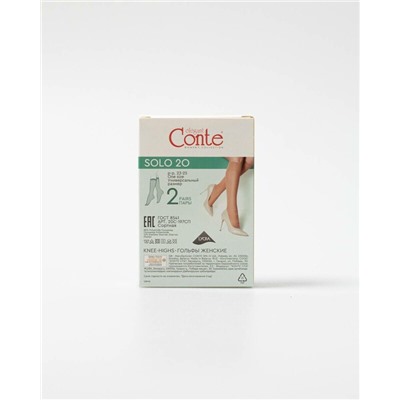 Гольфы CONTE SOLO 20  Гольфы женские