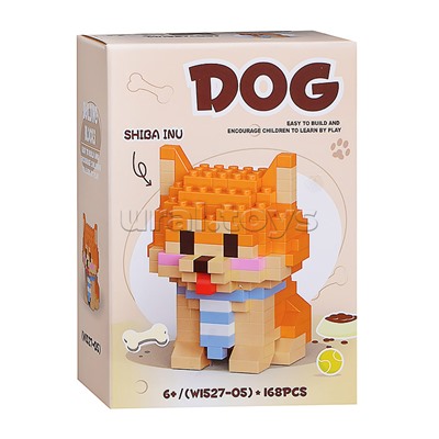Конструктор "Собака" (168 дет.) в коробке