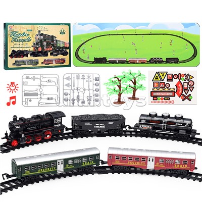 Железная дорога "Train tracks" в коробке