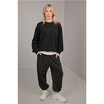 Женские брюки из футера двухнитки Happyfox