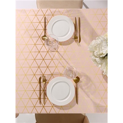 Скатерть «Этель» Real Beauty, 146×110 см, 100% хлопок, саржа 190 г/м²