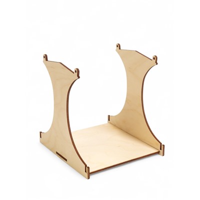 Кормушка - конструктор из ХДФ для птиц «Синичник», своими руками, 24×18×18.5 см, Greengo