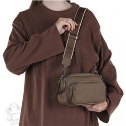 Сумка женская кожаная 99137VG khaki Vitelli Grassi