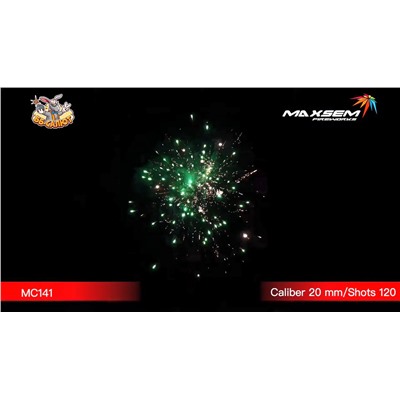 Фейерверк MC141 Радостная картина / Moving Painter (0,8" х 120)