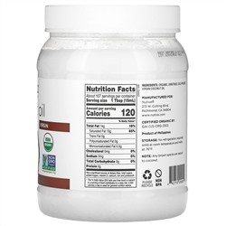 Nutiva, органическое кокосовое масло, первого отжима, 1,6 л (54 жидк. унции)