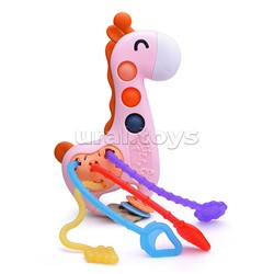 Погремушка-грызунок "Жирафик" в коробке