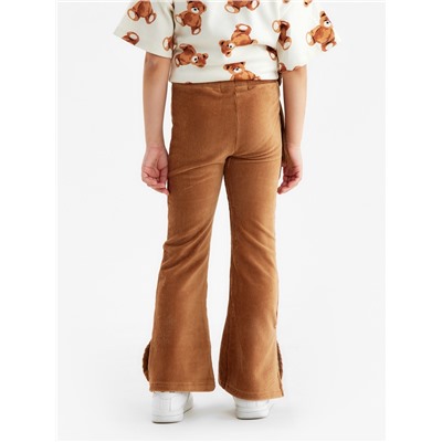 Брюки детские вельветовые KAFTAN, размер 38 (146-152 см), коричневые