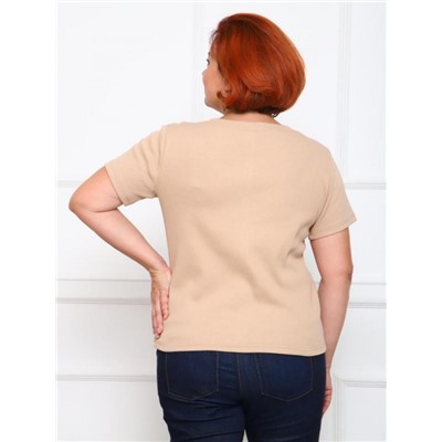 Футболка "Дубль" (Бежевый)