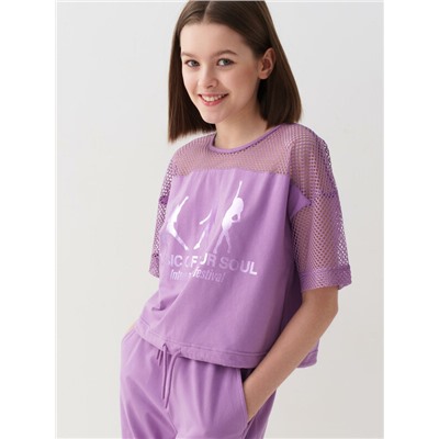 Джемпер трикотажный для девочек (футболка)