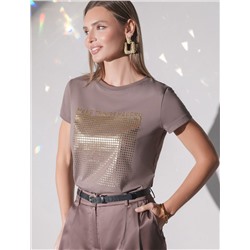 VILATTE Футболка D49.135