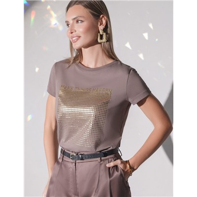 VILATTE Футболка D49.135