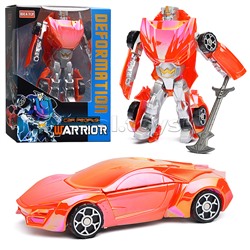 Робот трансформирующийся в спорткар, в коробке