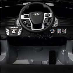 Электромобиль детский "Крутой внедорожник" (цвет серый)