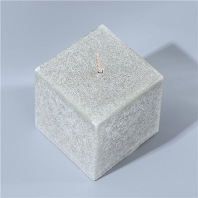 Свеча декоративная For comfort, серая, 5×5 см