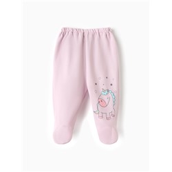 Ползунки для девочки Luneva, рост 74 см, сиреневые