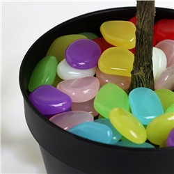 Светящийся декор «Галька», МИКС, 300 г / 2-3 см