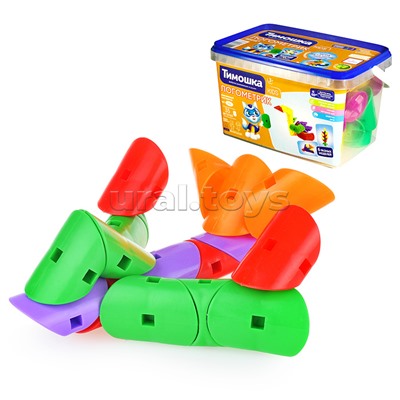 Конструктор «Логометрик» 35 деталей