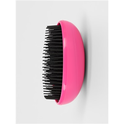 Расчёска массажная, 7×9(±1) см, розовая