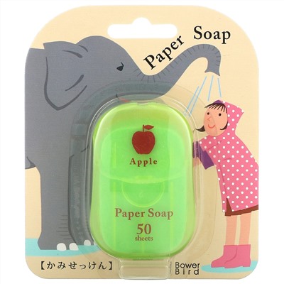 Charley, Paper Soap, Apple, 50 Sheets