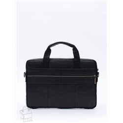 Портфель мужской кожаный 33773Z black Zinimsk в Новосибирске