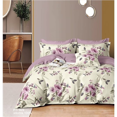 Постельное белье поплин эксклюзив на молнии - Джина