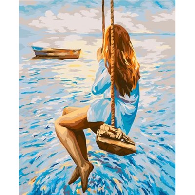 Картина по номерам 40х50 см "В гармонии с собой" живопись с красками и кистью PNB/PL-069 ФРЕЯ