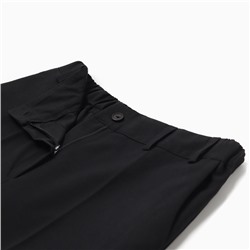 Брюки женские прямые MINAKU: Classic, чёрные, размер 50