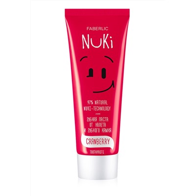 Зубная паста Nuki «От налета и зубного камня» без фтора