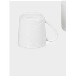 Набор кружек Magistro Fray, 350 мл, 2 шт., фарфор, белый