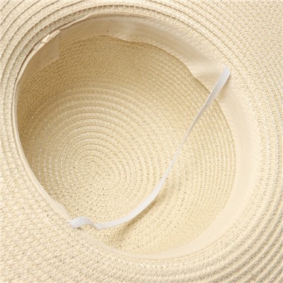 Шляпа женская MINAKU, бежевый, размер 58