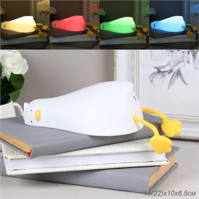 Светильник настольный 15х6,5 см Утка / CW182609-5 /уп 108/