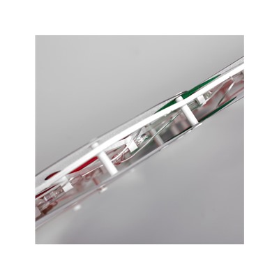 Светодиодная фигура «Снеговик» 23×43 см, пластик, 220 В, свечение мульти (RG/RB)