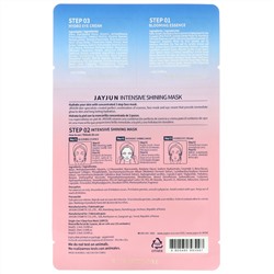 Jayjun Cosmetic, трехфазная увлажняющая маска, 1 набор
