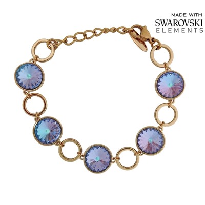 Браслет с кристаллами Swarovski