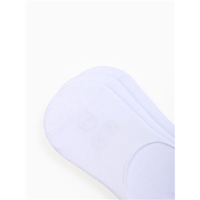 Следки спортивные с компрессией Resport, 3 пары, размер 35-38, белые