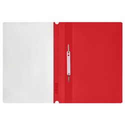 Скоросшиватель А4 пластиковый с перфорацией красный ММ-30729 (355677) Стамм