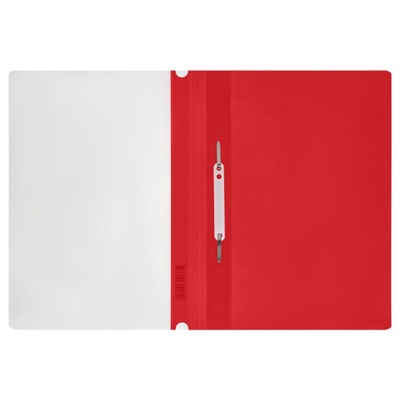 Скоросшиватель А4 пластиковый с перфорацией красный ММ-30729 (355677) Стамм