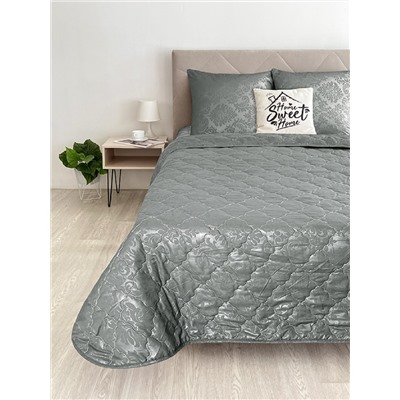 Комплект постельного белья с одеялом New Style КМ-007 графит-графит