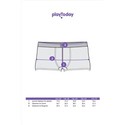 Трусы, 2 шт. PLAYTODAY, 1023310