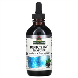Nature's Answer, Ionic Zinc Immune with Black Elderberry, 4 fl oz (120 ml)