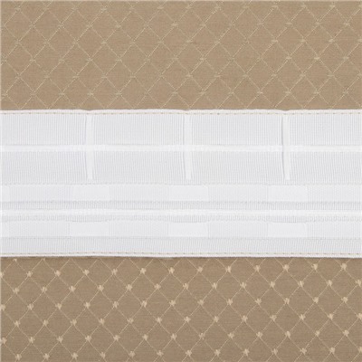 Штора портьерная «Этель», 220×280 см, английский стиль серая