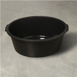 Таз строительный, 20 л, круглый, пластик