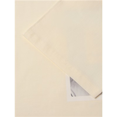 Футболка мужская MINAKU: UPDATE ME, молочный, р-р 50-52